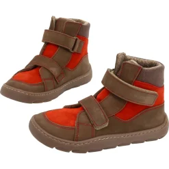 Däumling ~ Fati HighCut Leder Warm ~ Orange