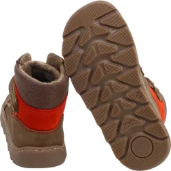 Däumling ~ Fati HighCut Leder Warm ~ Orange