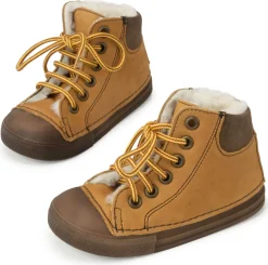 Däumling softie ~ Ecki HighCut Winter Sneaker ~ Cognac