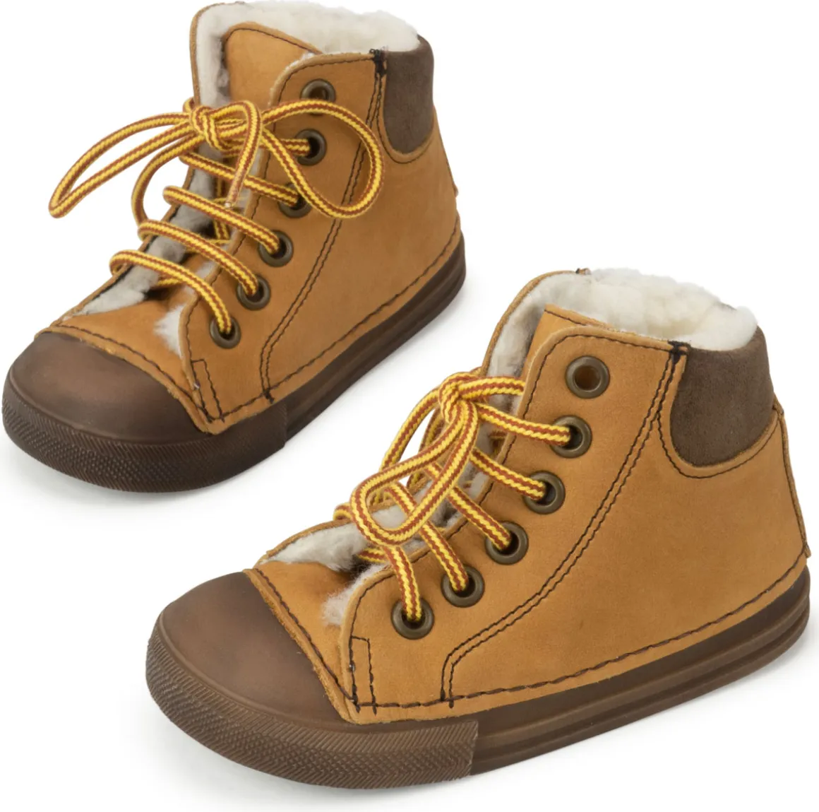 Däumling softie ~ Ecki HighCut Winter Sneaker ~ Cognac