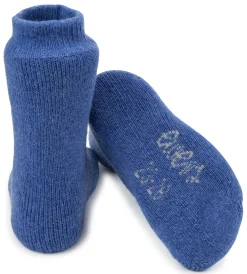 Ewers ~ Kuschelige Stiefelsocke ~ Blau