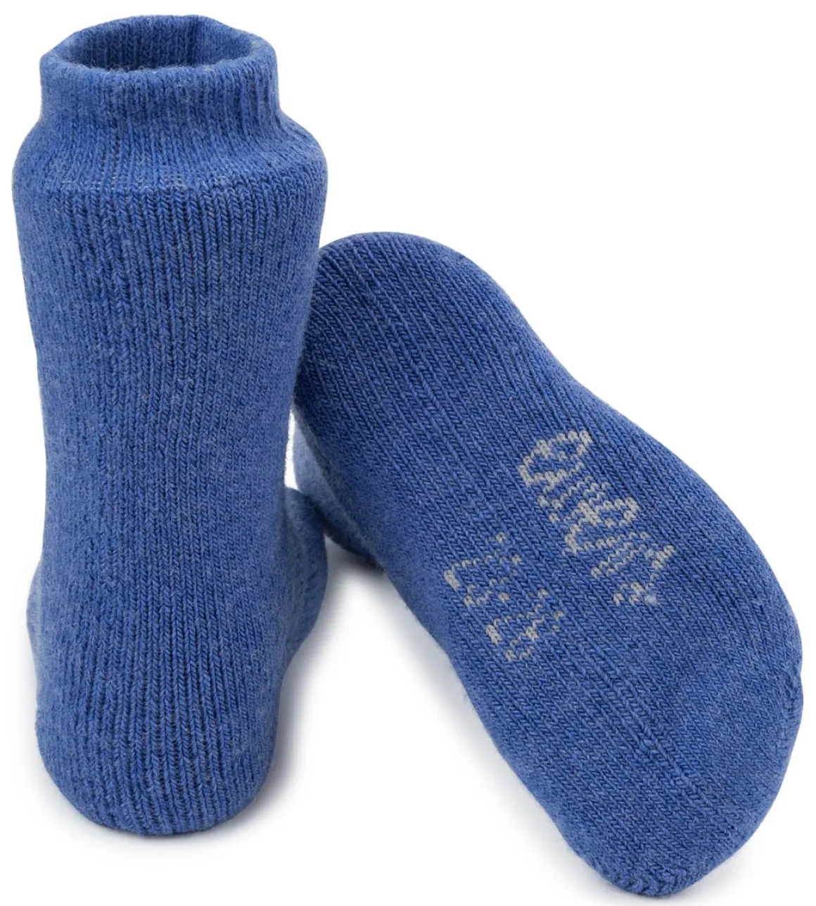 Ewers ~ Kuschelige Stiefelsocke ~ Blau