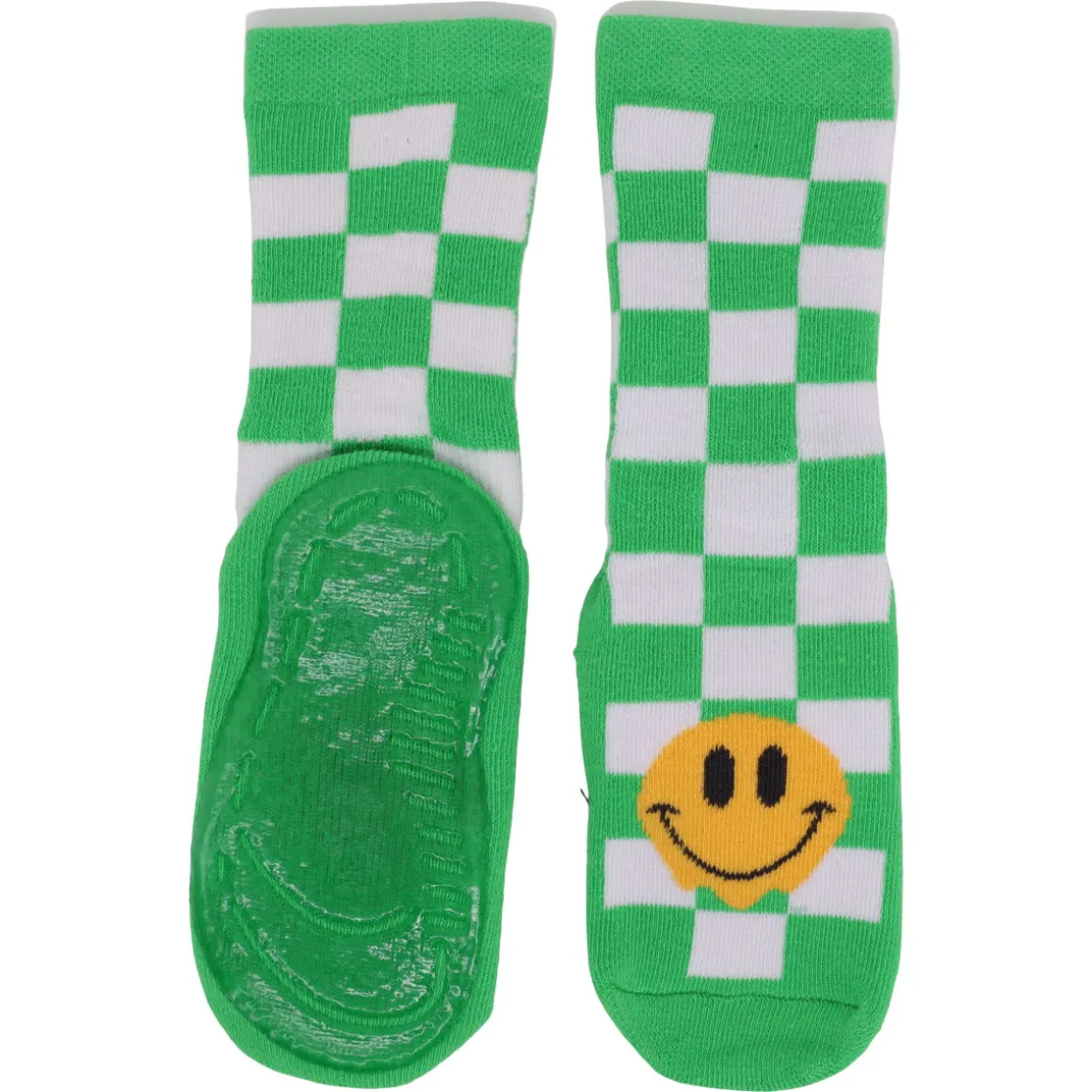Ewers ~ Stoppersocke SoftStep ~ Smiley Grün