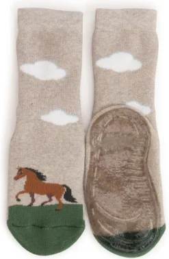 Ewers ~ Stoppersocke SoftStep ~ Pferd beige