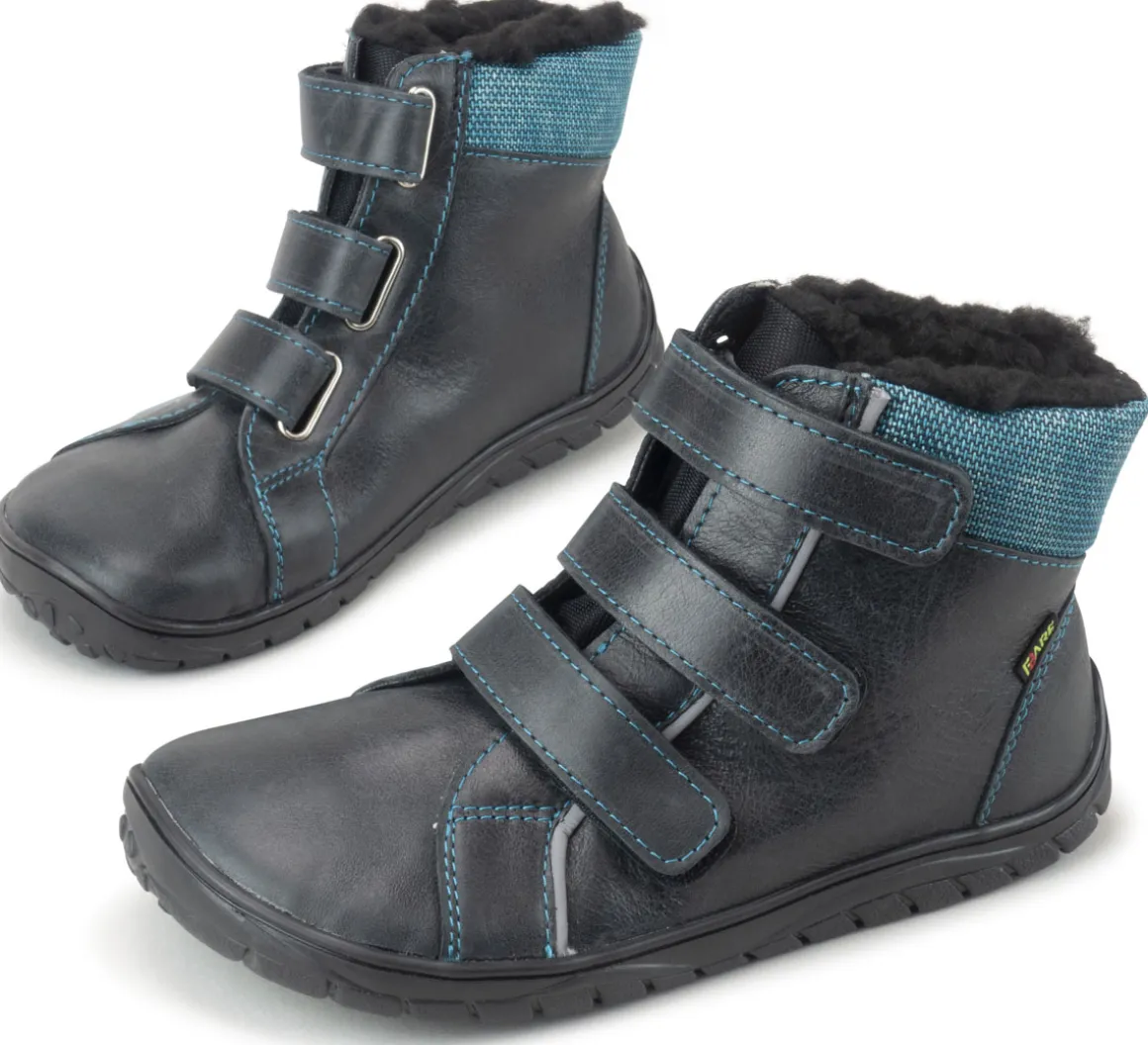 Fare Bare |vA ~ HighCut Leder Winter + Tex ~ Grau