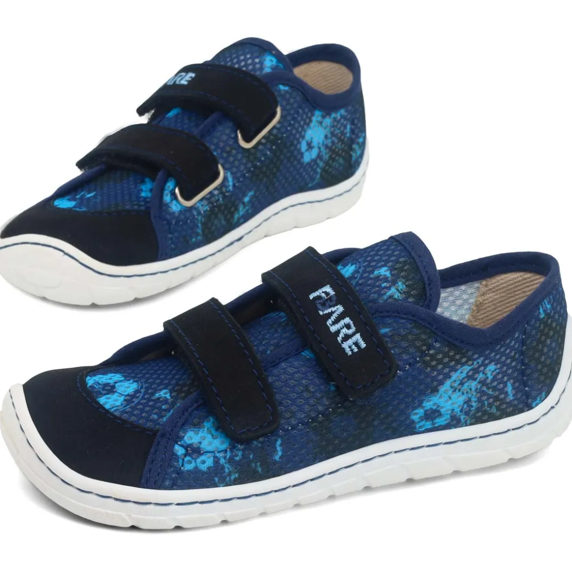Fare Bare |vA ~ LowCut Leder + Mesh ~ Blau