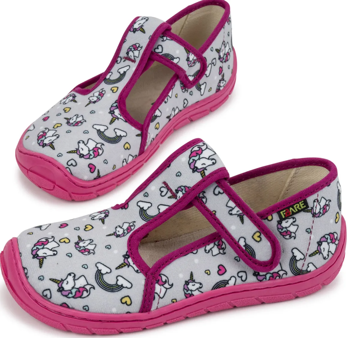 Fare Bare |vA ~ Slipper Klett ~ Einhorn Pink