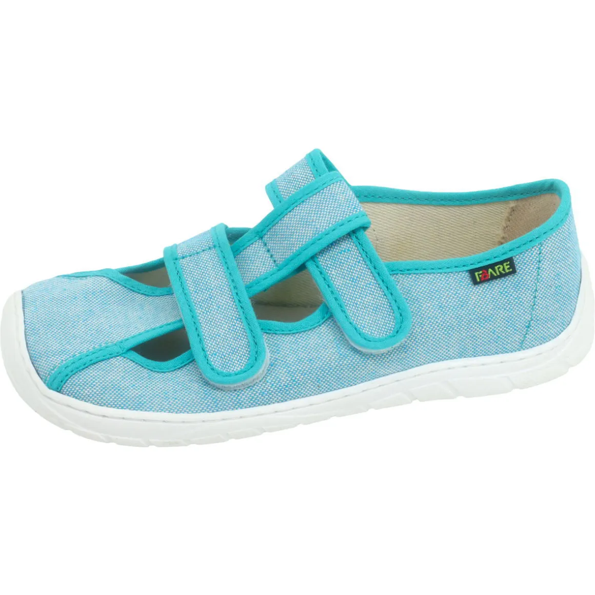 Fare Bare |vA ~ Slipper Klett ~ Türkis