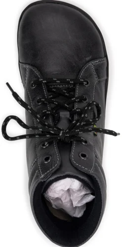 Fare Bare |vB ~ HighCut Leder Schnürer ~ Schwarz