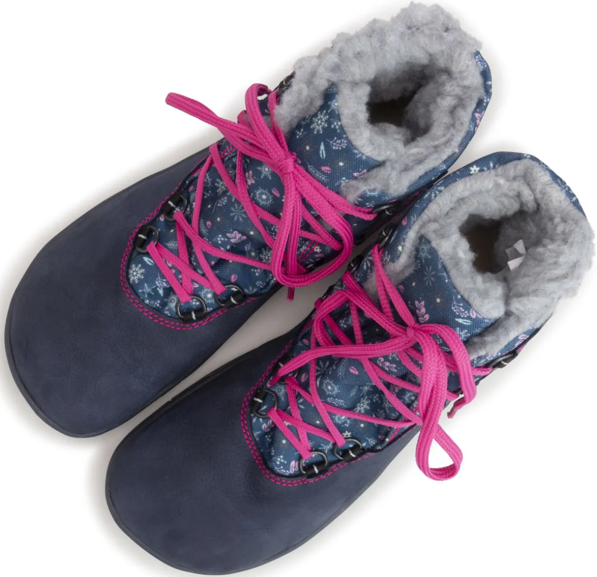 Fare Bare |vB ~ MidBoot Winter Schnürer + Tex ~ Blümchen