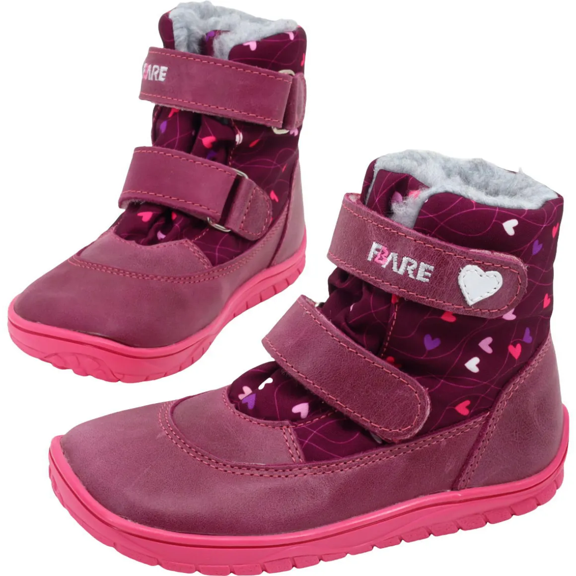 Fare Bare |vB ~ Winterstiefel + Tex ~ Pink