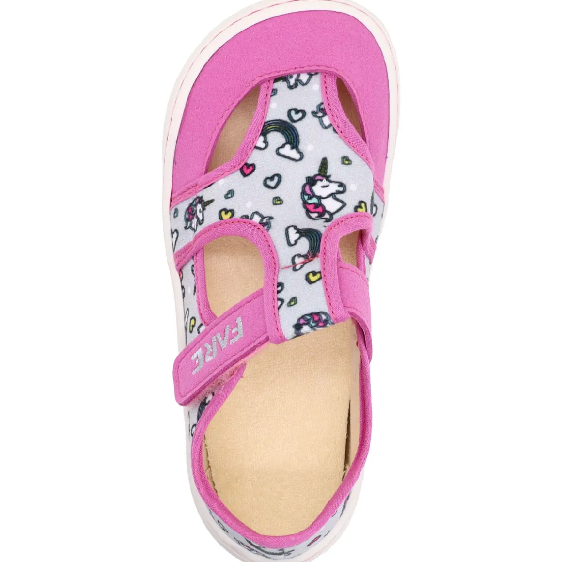 Fare Bare ~ (W) Slipper Wide Klett ~ Einhorn