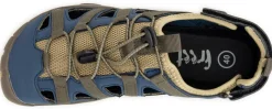 freet GripPlus ~ Zennor Sandale ~ Braun/Blau
