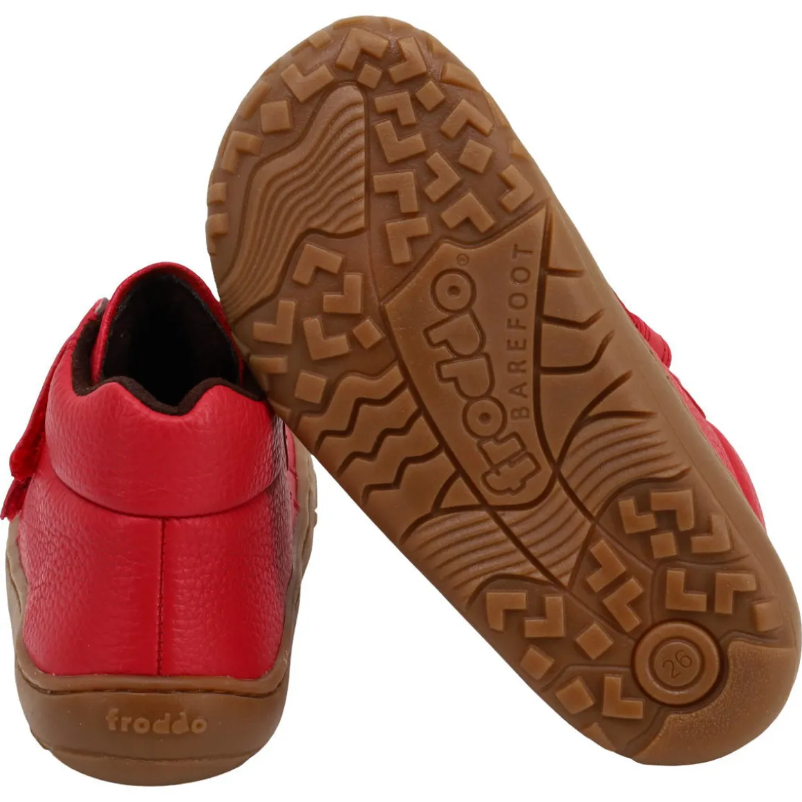 Froddo ~ Autumn MidCut Klettschuh Leder ~ Red