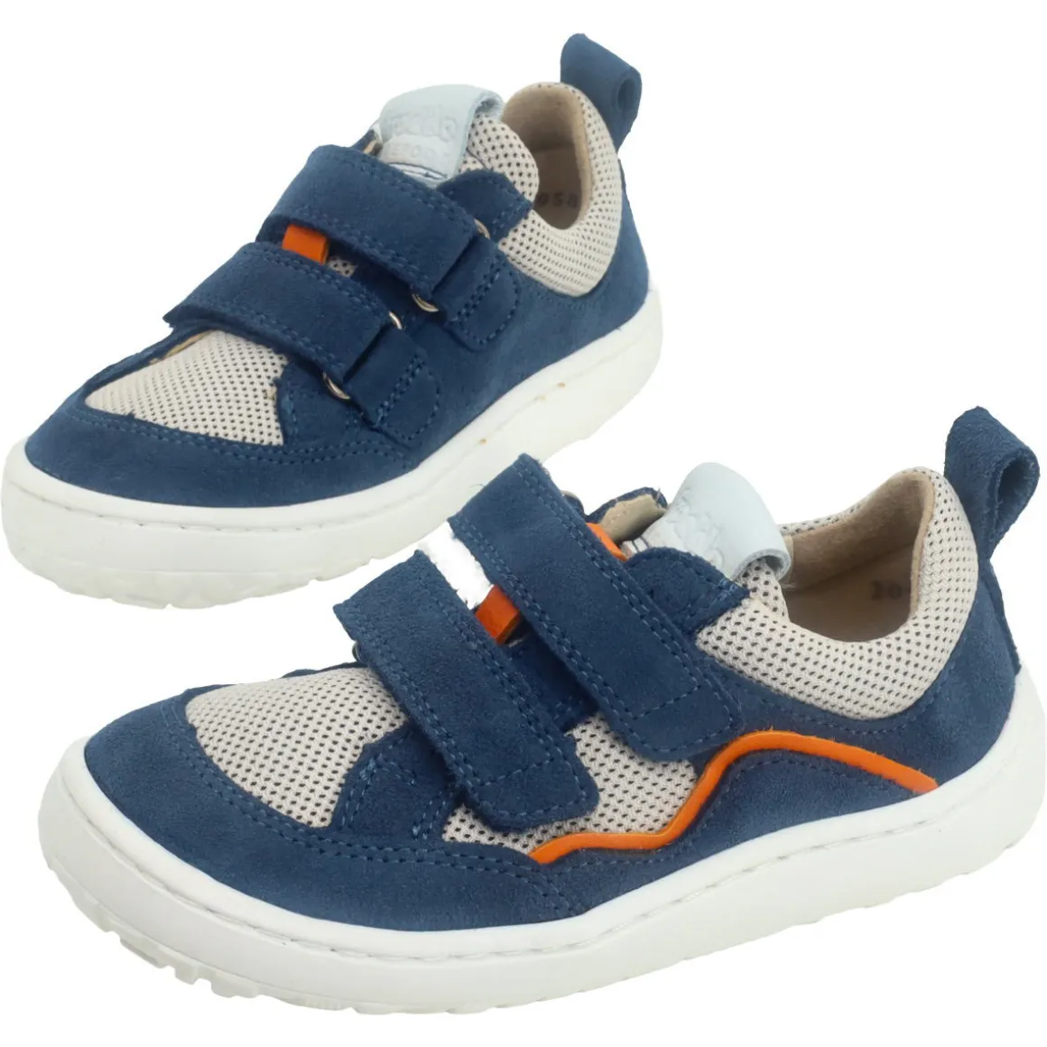 Froddo ~ Baze Mix LowCut Klett ~ White Denim