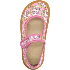 Froddo ~ Canvas Baletty Spangenschuh vegan ~ White Pink / Unicorn