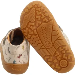 Froddo ~ First Step MidCut Klett Leder ~ Beige Dino