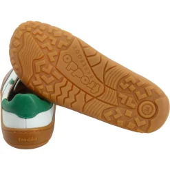 Froddo ~ F-Motion Laces LowCut Schnürer Leder ~ White+ Green