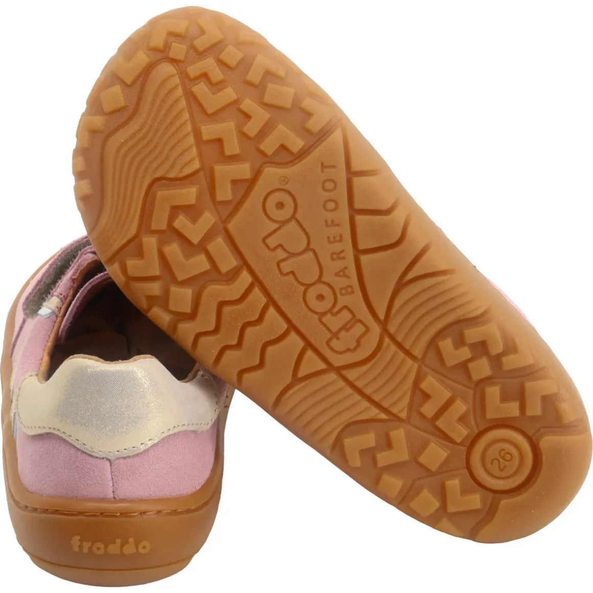Froddo ~ F-Motion LowCut Klett Leder ~ Pink