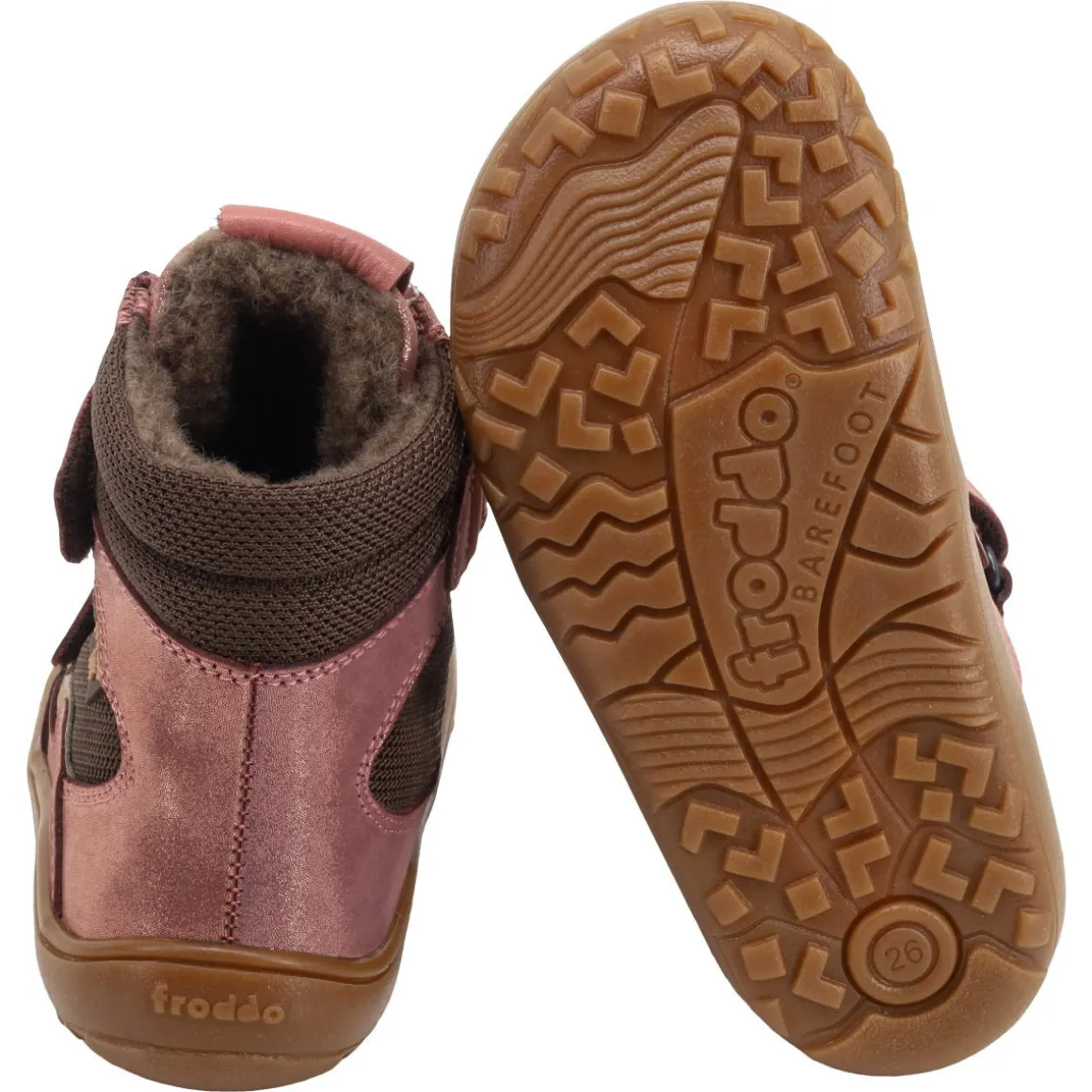 Froddo ~ HighCut Klettschuh Winter Mix +Tex ~ Pink Gold