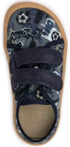 Froddo ~ LowCut Canvas ~ Grey Blue / Football