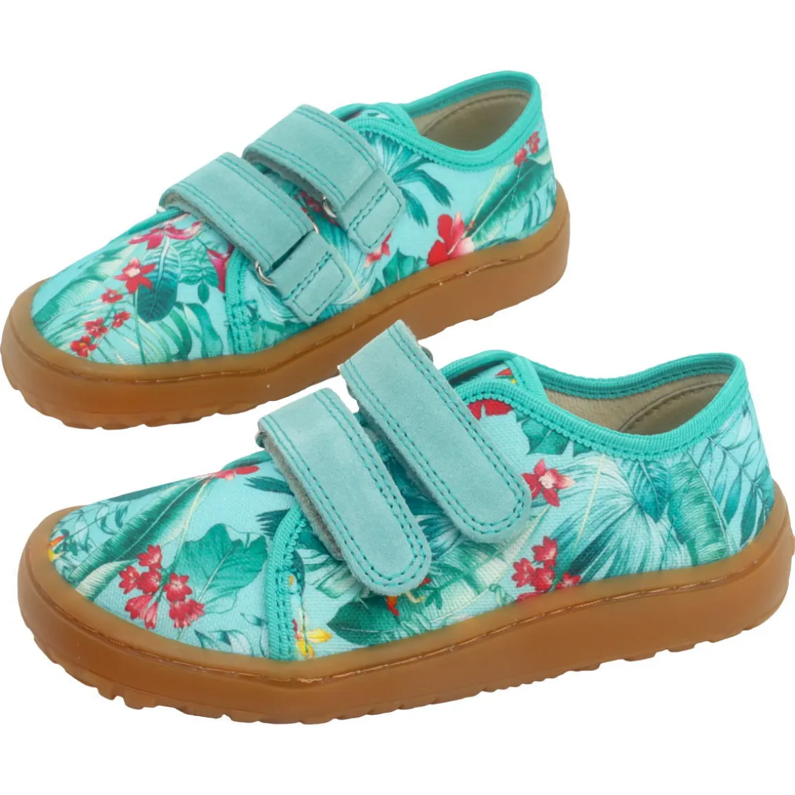 Froddo ~ LowCut Canvas ~ Mint / Tropical