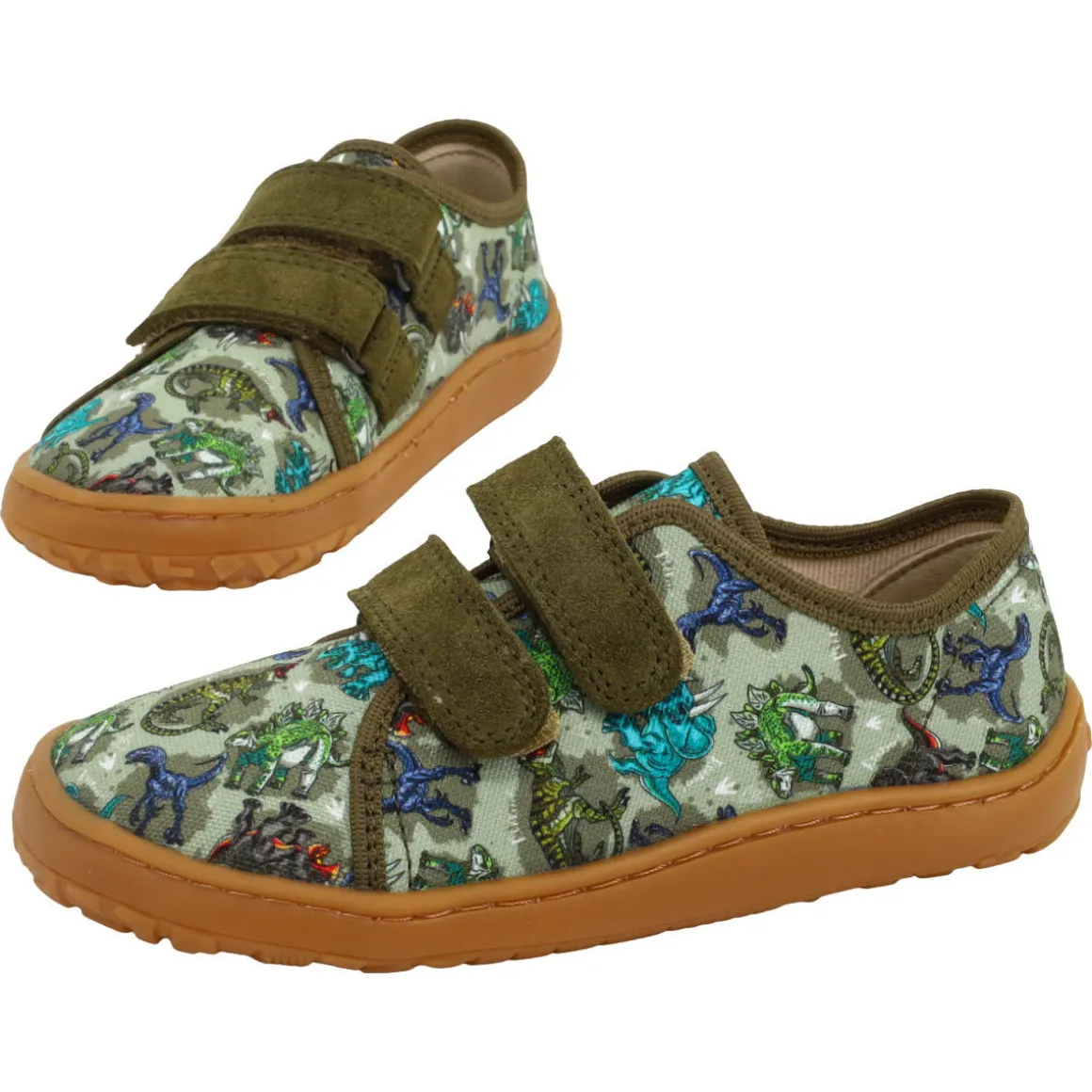 Froddo ~ LowCut Canvas ~ Olive Dino