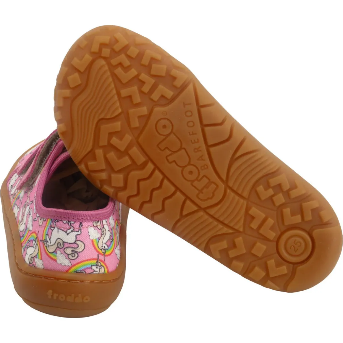 Froddo ~ LowCut Canvas ~ White Pink / Unicorn