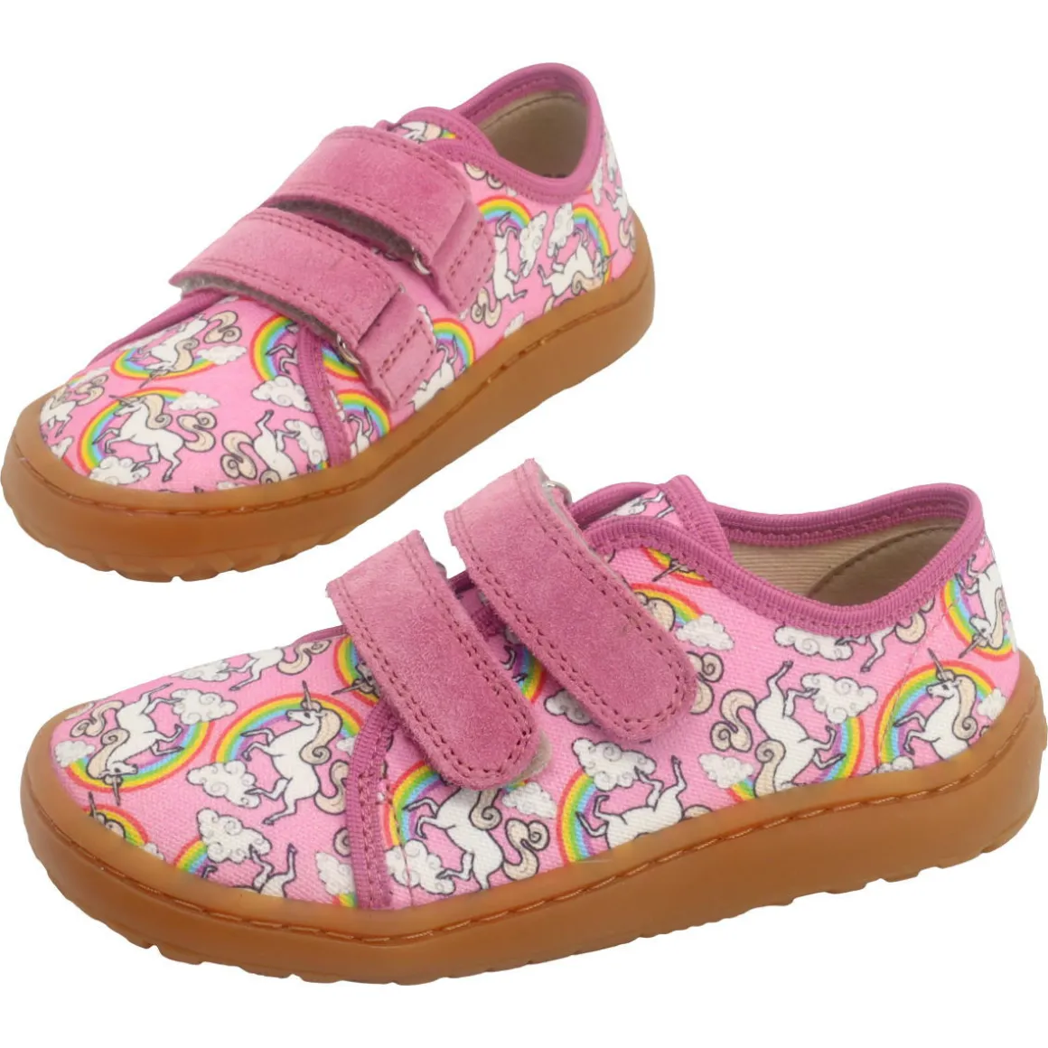 Froddo ~ LowCut Canvas ~ White Pink / Unicorn