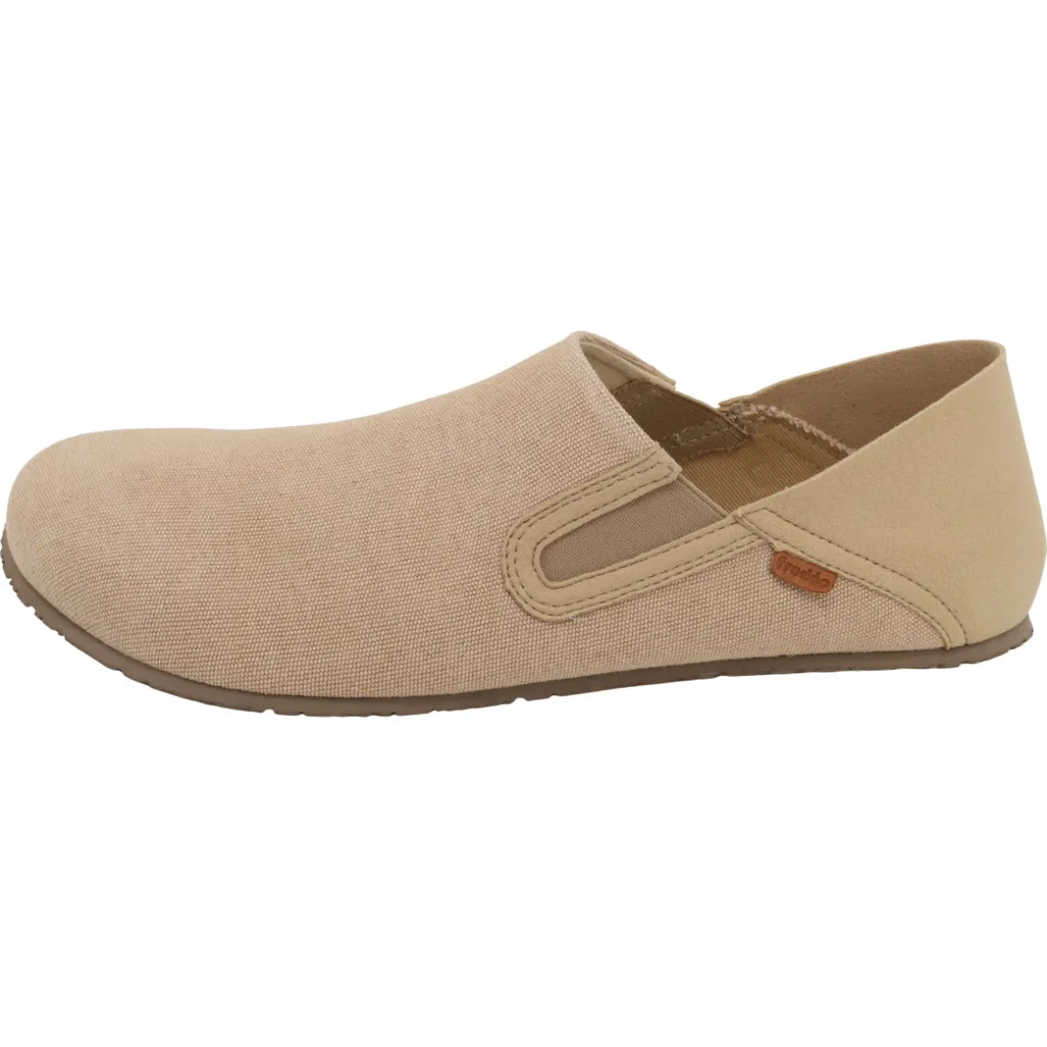Froddo ~ Slip-On Canvas LowCut Hausschuh ~ Taupe