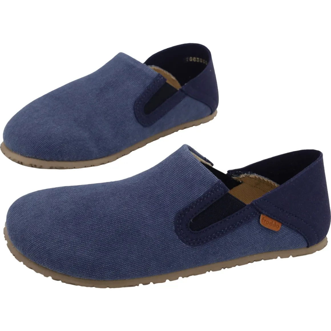 Froddo ~ Slip-On Canvas LowCut Hausschuh ~ Blue