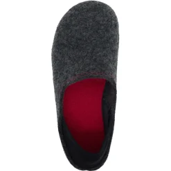 Gottstein Kids ~ Wool Slip-On ~ Anthrazit/Raspberry