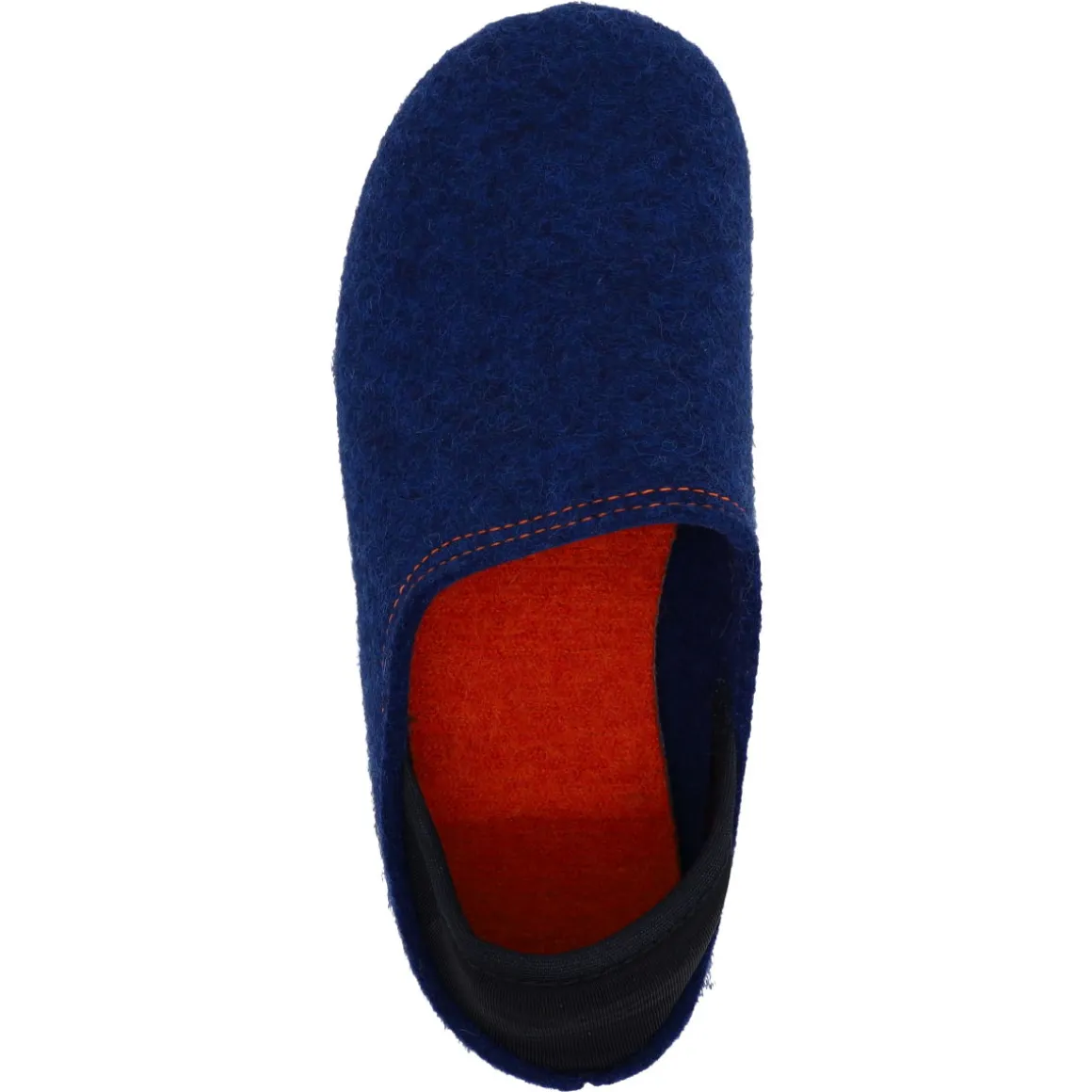 Gottstein Kids ~ Wool Slip-On ~ Midnight/Orange