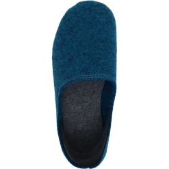 Gottstein Kids ~ Wool Slip-On ~ Petrol/Grey