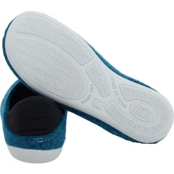 Gottstein Kids ~ Wool Slip-On ~ Petrol/Grey