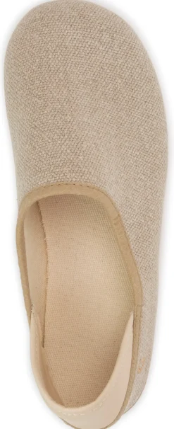 Gottstein ~ Leinen Slipper Slip-On Vegan ~ beige