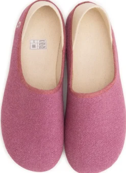 Gottstein ~ Leinen Slipper Slip-On Vegan ~ Pink