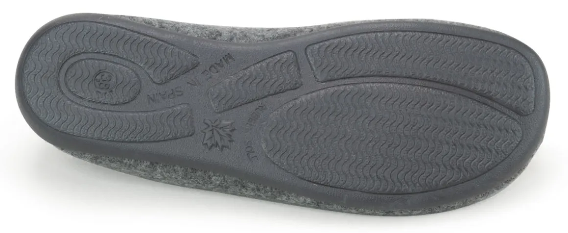Gottstein ~ Wool Slip-On ~ Grey/Charcoal
