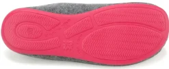 Gottstein ~ Wool Slip-On ~ Grey/Raspberry