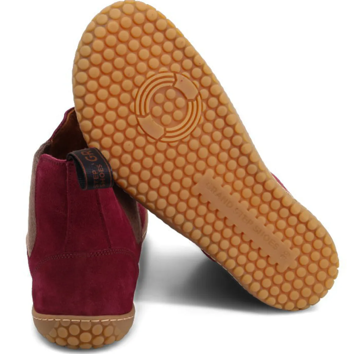 Grand Step ~ Chelsea Boot Kim Suede ~ Bordo