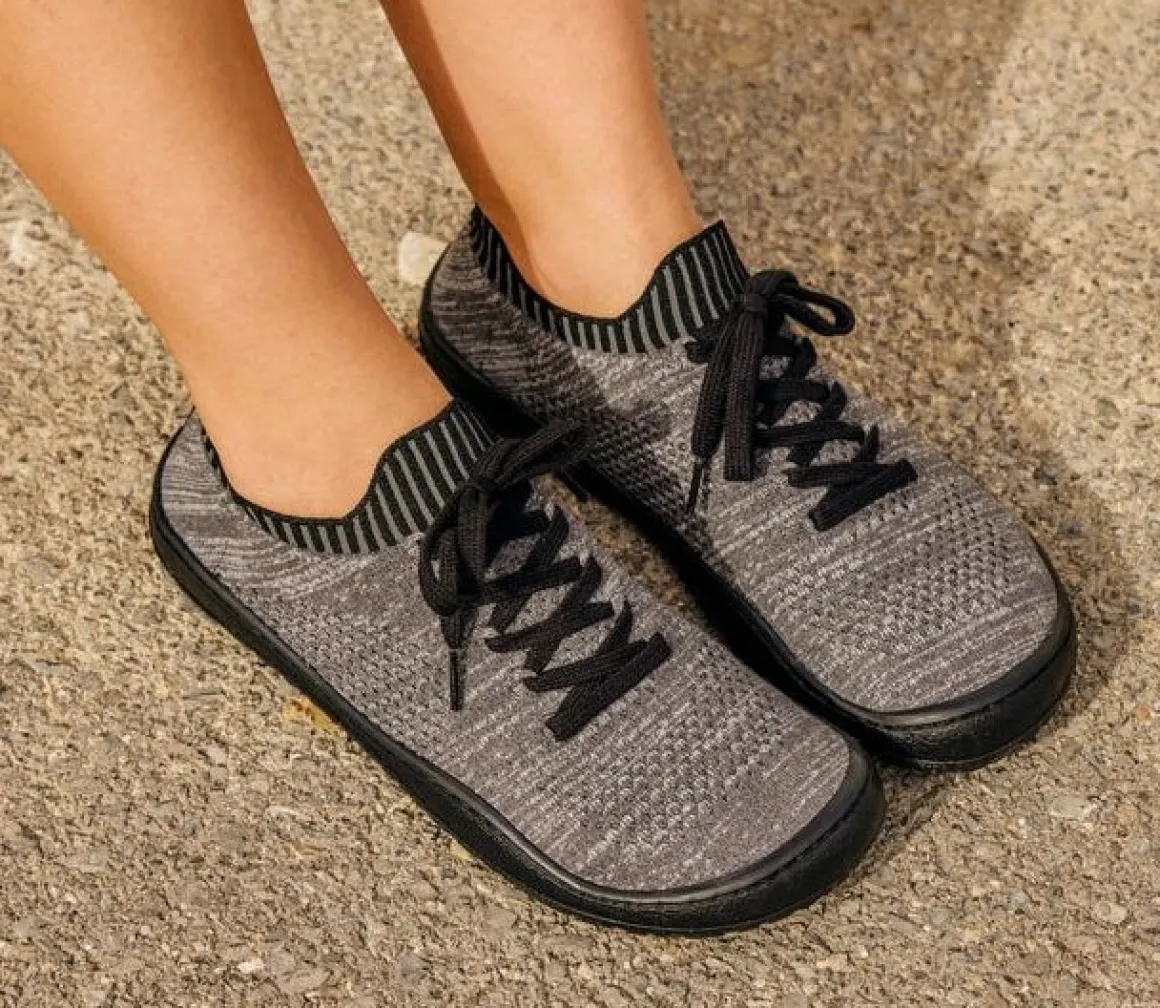 Grand Step ~ Essence LowCut Hanf Schnürschuh ~ Marengo