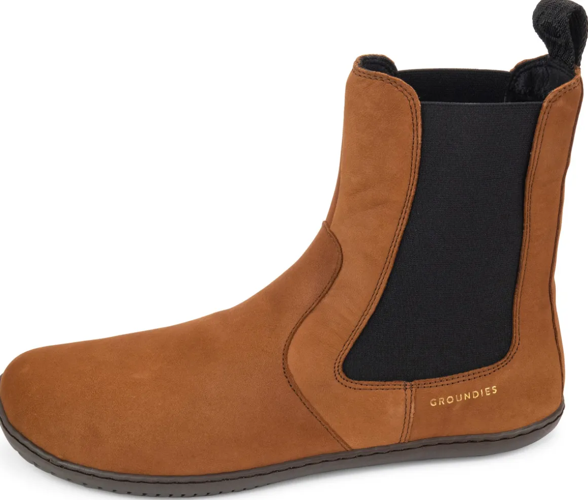 Groundies ~ Camden Chelsea Boot GO1 ~ Cognac
