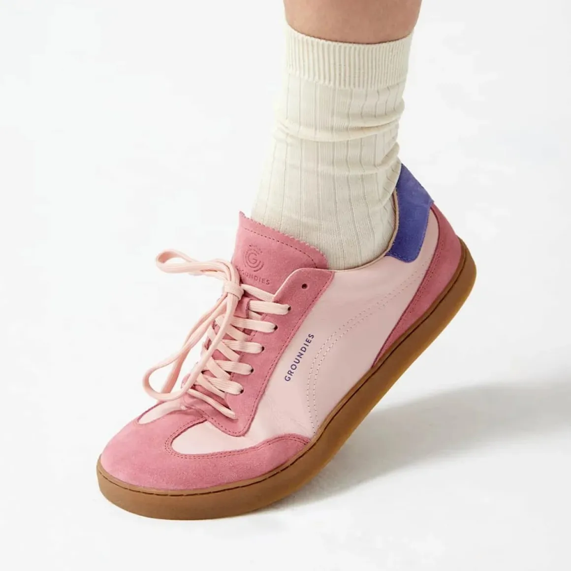 Groundies ~ Panama LowCut Sneaker GS1 ~ Pink/Orchid