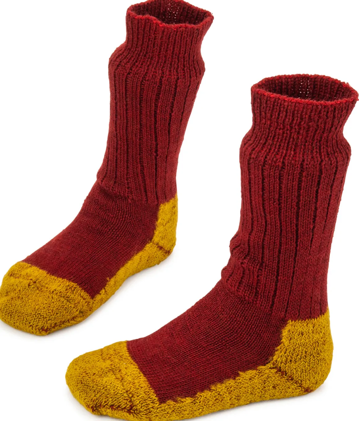 Hirsch Natur Kids ~ Trekking-Socke ~ mohn/goldnugget