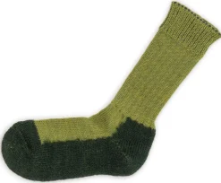 Hirsch Natur Kids ~ Trekking-Socke ~ maigrün/tanne