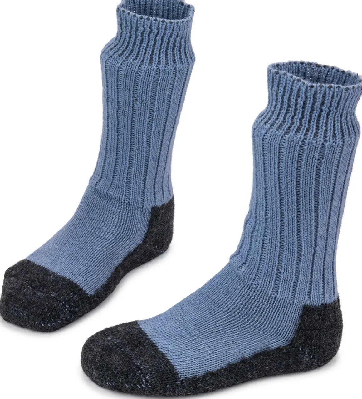 Hirsch Natur Kids ~ Trekking-Socke ~ gewitter/sky