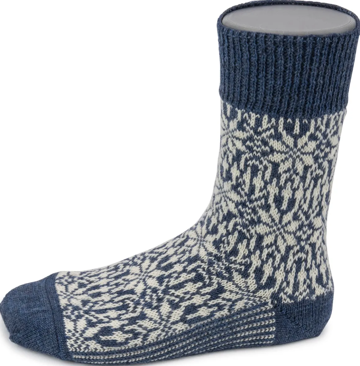 Hirsch Natur ~ Sternensocke ~ jeans/natur