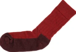 Hirsch Natur ~ Trekking-Socke ~ mohn/andorra
