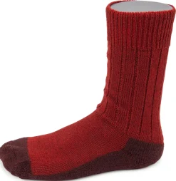 Hirsch Natur ~ Trekking-Socke ~ mohn/andorra