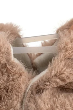 HopFrög ~ Furry Furry Hausschuh ~ Beige